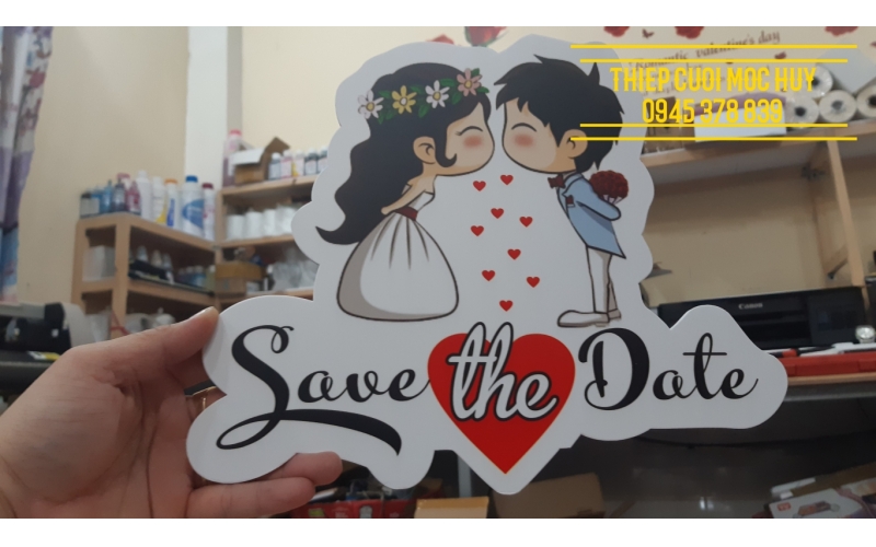 Hashtag Save the date Dâu Rể